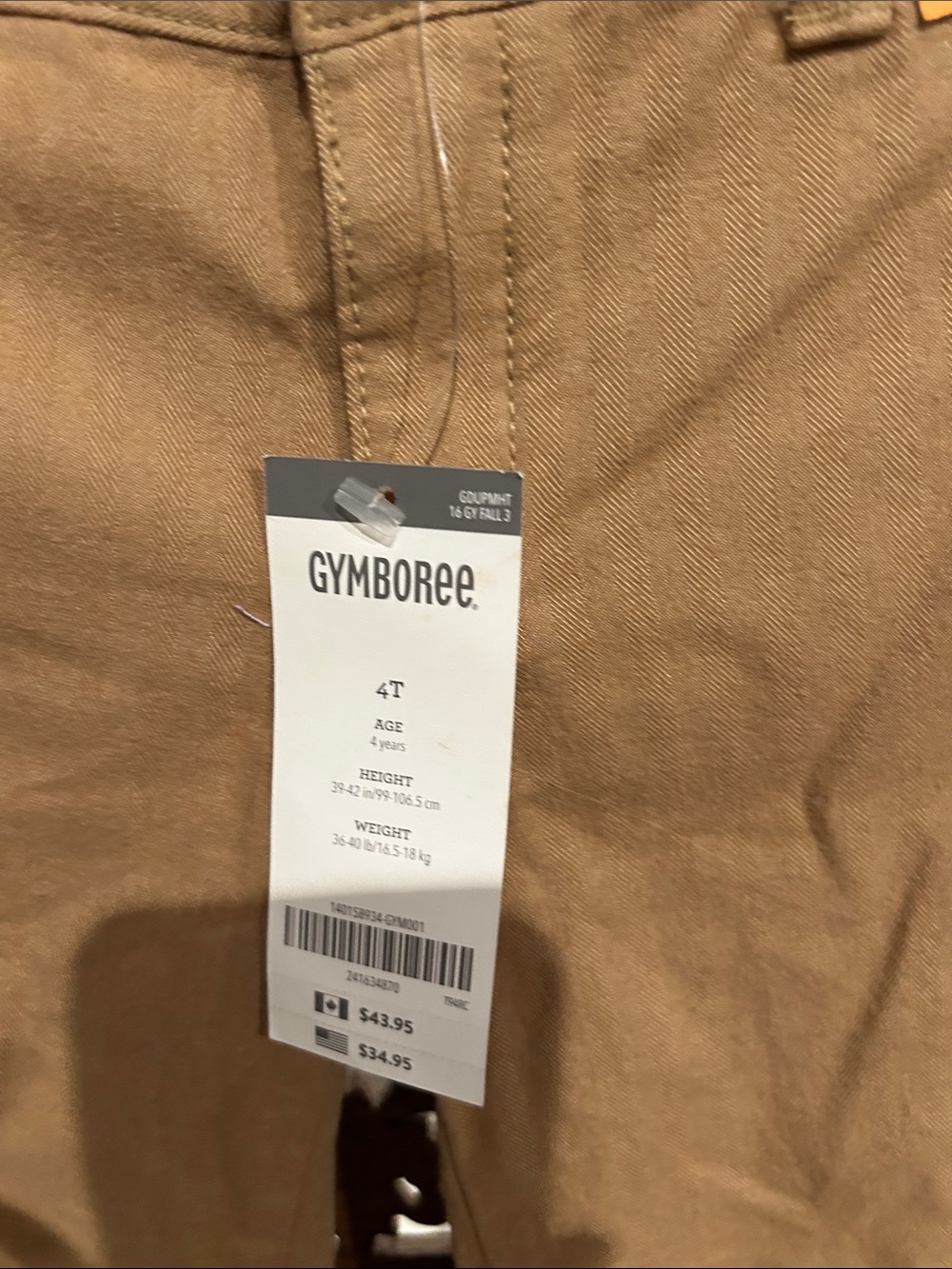 Gymboree Boys Khaki Tan Chino Pants - Picture 2 of 4